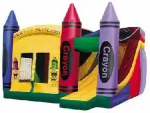 Crayon Inflatable Castle rental