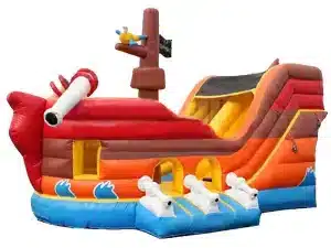 Pirate Ship Inflatable Slide rental
